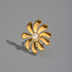 304 Stainless Steel Cuff Open Rings for Women&nbsp;DY7850