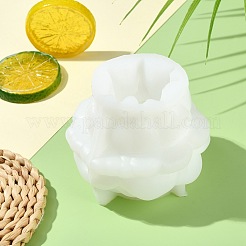1Pc Rose Bouquet Valentine's Day Aromatherapy Candle Silicone Molds&nbsp;ST-CJ0043-034