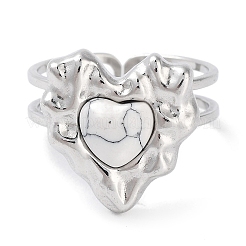Ion Plating(IP) 304 Stainless Steel Ring&nbsp;RJEW-B059-04P-04