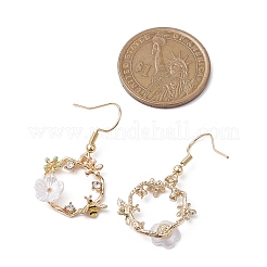 Alloy Enamel Dangle Earring&nbsp;EJEW-JE05954