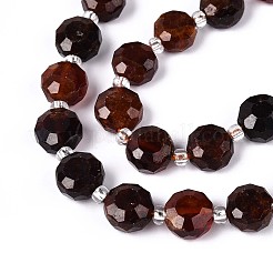 Natural Garnet Beads Strands&nbsp;G-B153-B22