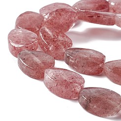 Natural Strawberry Quartz Beads Strands&nbsp;G-M208-12
