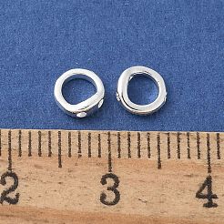 Brass Ring Charm Connectors&nbsp;KK-U056-55S