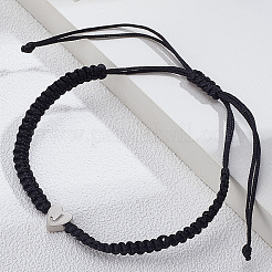 1Pc Adjustable Nylon Cord Braided Bracelets for Women Men&nbsp;BJEW-LP0001-34J-P