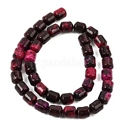 Natural Dyed White Jade(Imitation Charoite) Beads Strands&nbsp;GG-CBA0743-C02