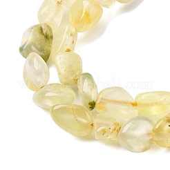 Natural Gold Prehnite Beads Strands&nbsp;G-K395-A07-01