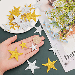 4 Sets 2 Colors Christmas Theme EVA Foam Stickers&nbsp;STIC-GL0001-03