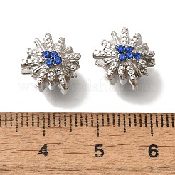Rack Plating Alloy European Beads&nbsp;FIND-H005-06P
