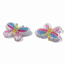 Transparent Resin Cabochons&nbsp;CRES-N034-11