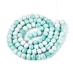 Ombre Effect Dyed Glass Beads Strands&nbsp;GLAA-N067-01A-02