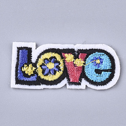 Computerized Embroidery Cloth Iron On Patches&nbsp;FIND-T030-178
