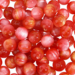 120Pcs Transparent Resin Beads&nbsp;RESI-PA0001-38B
