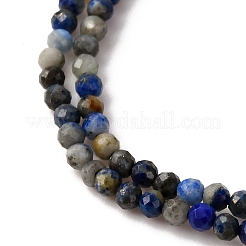 Natural Lapis Lazuli Beads Strands&nbsp;G-L629-B01-2mm-02