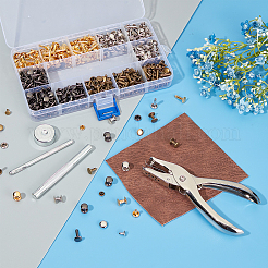 Iron Rivets Set&nbsp;DIY-WH0210-07