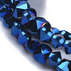 Electroplate Glass Beads Strands&nbsp;EGLA-L021-FP01