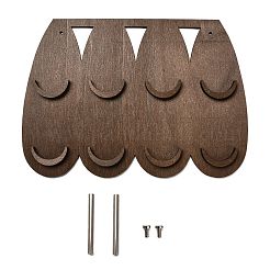 2-Tier 8-Slot Wood Jewelry Display Stands&nbsp;ODIS-A014-01B