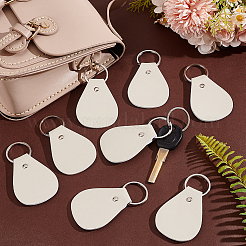 30 Sets PU Leather Keychain Fob Kit&nbsp;FIND-GO0001-87
