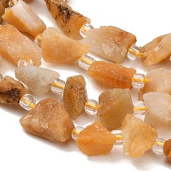 Natural Yellow Botswana Agate Beads Strands&nbsp;GG-CBA0B77-A21-02