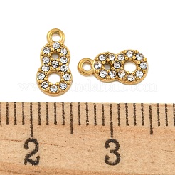 304 Stainless Steel Pendants&nbsp;X-STAS-L080-002G-08