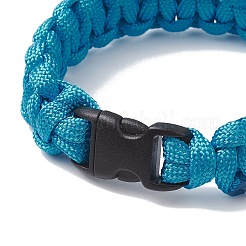 7 Inner Cores Polyester & Spandex Cord Braided Bracelets for Men Women&nbsp;BJEW-JB12509-02