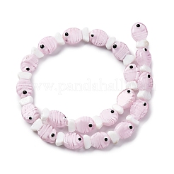 Handmade Lampwork Beads Strands&nbsp;LAMP-G154-07N