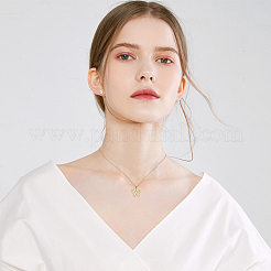 2 Sets 2 Styles Clear Cubic Zirconia Stud Earrings & Butterfly Pendant Necklaces Set&nbsp;SJEW-HY0001-01