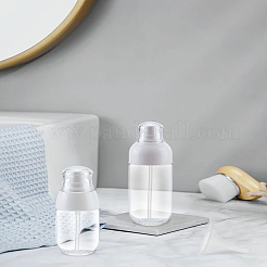 2Pcs PETG Plastic Portable Refillable Bottles&nbsp;MRMJ-LP0002-43