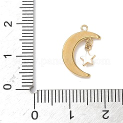 304 Stainless Steel Pendants&nbsp;STAS-H483-36G