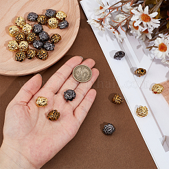 30Pcs 3 Colors Alloy European Beads&nbsp;FIND-OC0013-99