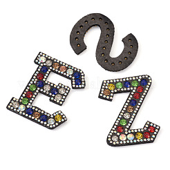 Cloth Iron On Alphabet Patches&nbsp;X-FIND-TAC0002-03