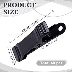 40Pcs Iron Clips&nbsp;IFIN-GO0001-08EB