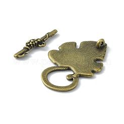 Alloy Toggle Clasps&nbsp;PALLOY-A20005-AB-FF