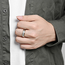 304 Stainless Steel Finger Rings for Men&nbsp;WG2A6A8-01