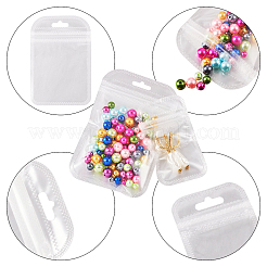 100Pcs 4 Styles Transparent Plastic Resealable Packaging Bags&nbsp;OPP-TA0001-03