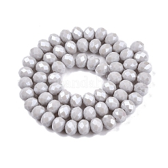 Electroplate Glass Beads Strands&nbsp;LS-EGLA-A044-P8mm-A19