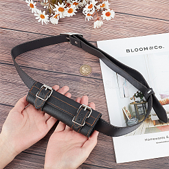 PU Leather with Alloy Waist Fencing Sheath&nbsp;AJEW-WH0419-05A