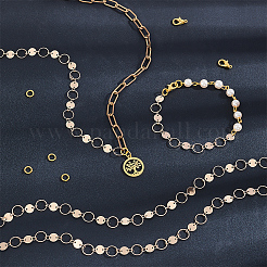 DIY Chain Bracelet Necklace Making Kit&nbsp;DIY-NB0009-31