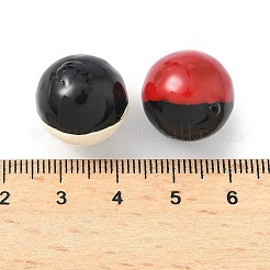 Brass Enamel Beads&nbsp;KK-G548-03