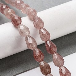 Natural Strawberry Quartz Beads Strands&nbsp;G-P520-B11-01
