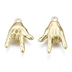 Rack Plating Alloy Pendants&nbsp;PALLOY-T077-130LG-RS