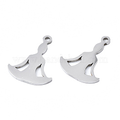 Non-Tarnish 201 Stainless Steel Pendants&nbsp;STAS-T044-256P