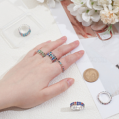 2 Bags Iron Finger Rings&nbsp;RJEW-UN0003-07