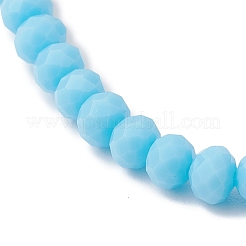 Glass & Lampwork Beaded Stretch Bracelets for Women&nbsp;BJEW-JB13226