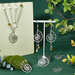 20Pcs 201 Stainless Steel Pendants&nbsp;STAS-DC0007-14
