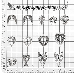 15 Styles Tibetan Style Alloy Pendants&nbsp;FIND-PH0025-46