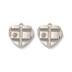 Non-Tarnish 304 Stainless Steel Pendant Rhinestone Settings&nbsp;STAS-F284-31P