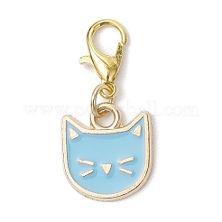 5Pcs Alloy Enamel Pendant Decoration&nbsp;HJEW-JM03411