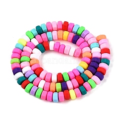 Handmade Polymer Clay Beads Strand&nbsp;CLAY-T021-01