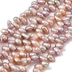Natural Cultured Freshwater Pearl Beads Strands&nbsp;PEAR-I007-04A-01B