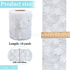 1 Roll Polyester Lace Trim&nbsp;HUDU-GF0001-01B